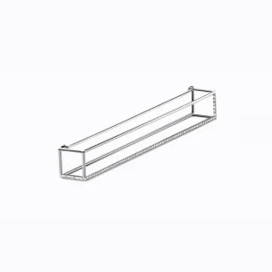 Diamond Rectangle Earring 60^Shihara Outlet