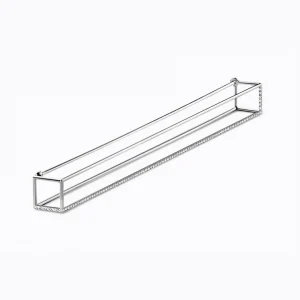Diamond Rectangle Earring 90^Shihara Outlet