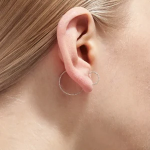 Diamond S Earring 02^Shihara Clearance