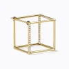 Diamond Square Earring 15 (01)^Shihara Clearance