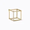 Diamond Square Earring 10 (02)^Shihara Best