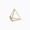 Diamond Triangle Earring 15 (01)^Shihara New