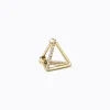 Diamond Triangle Earring 10 (02)^Shihara Sale