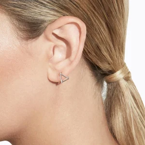 Diamond Triangle Earring 10 (02)^Shihara Sale