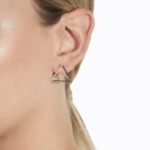 Diamond Triangle Earring 20 (02)^Shihara Sale