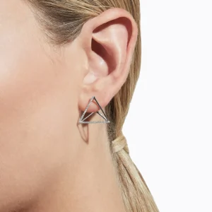 Diamond Triangle Earring 20 (03)^Shihara Hot