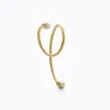 Diamond Twist Curl Earring 02 R^Shihara Discount