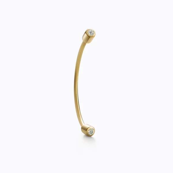 Diamond Twist Curl Earring 01^Shihara Outlet