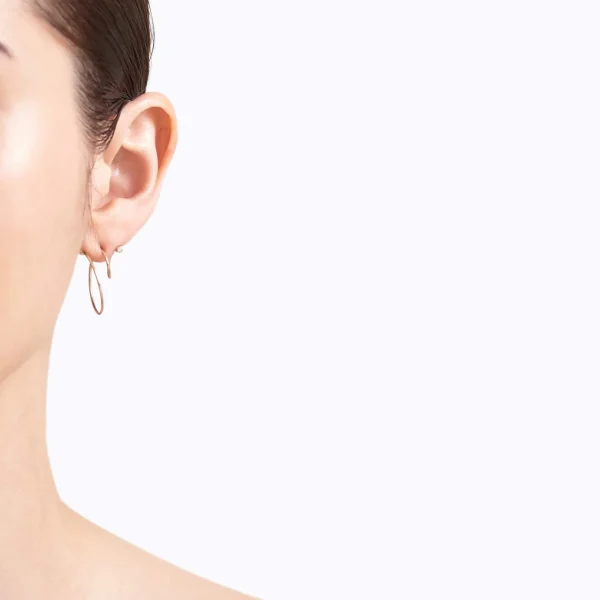 Diamond Twist Curl Earring 03 L^Shihara Fashion