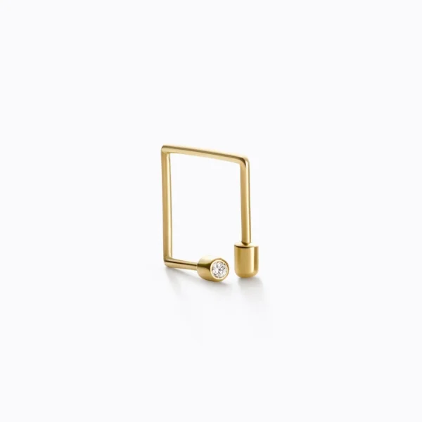 Diamond Twist Earring 04^Shihara Hot