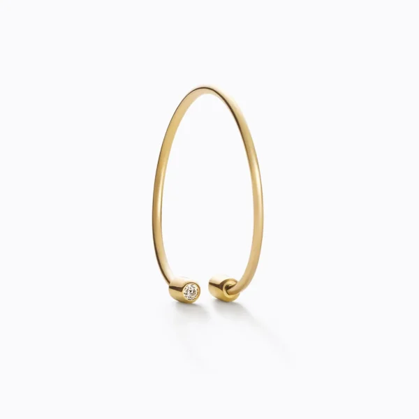 Diamond Twist Earring 02^Shihara Hot