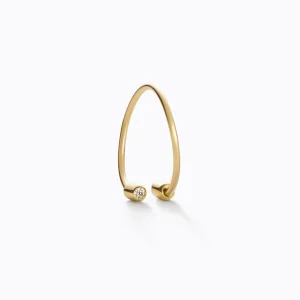 Diamond Twist Earring 01^Shihara Outlet