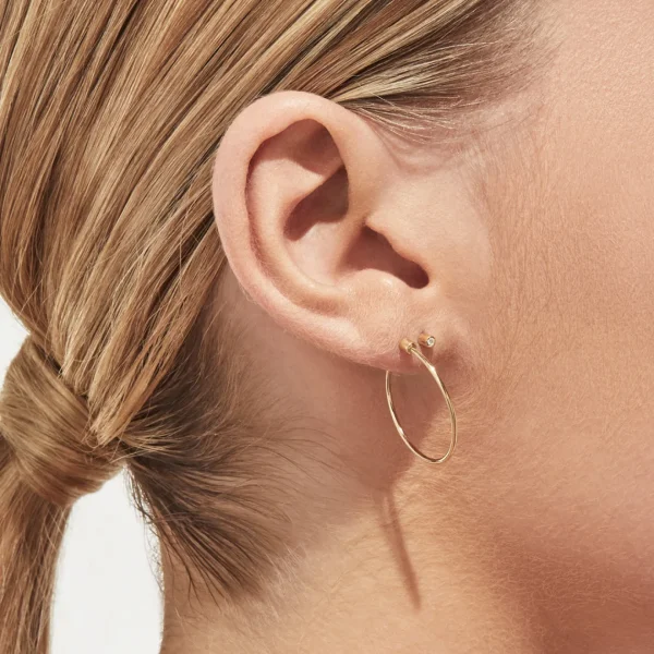 Diamond Twist Earring 03^Shihara New