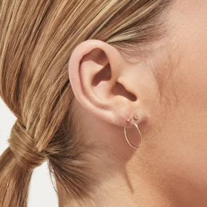 Diamond Twist Earring 02^Shihara Hot