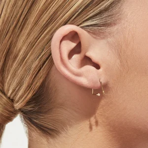 Diamond Twist Earring 04^Shihara Hot