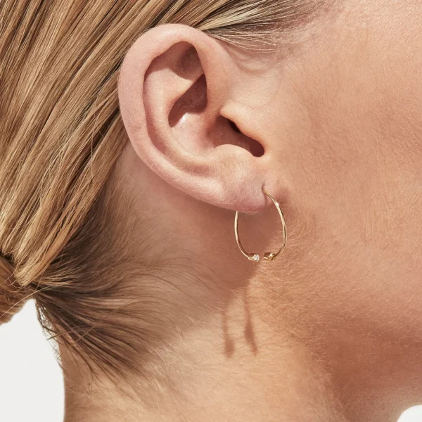 Diamond Twist Earring 02^Shihara Hot