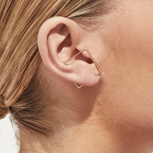 Diamond Twist Earring 06^Shihara Fashion