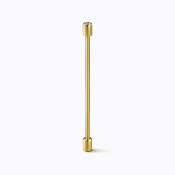 Diamond Twist Pin Earring 03^Shihara Fashion