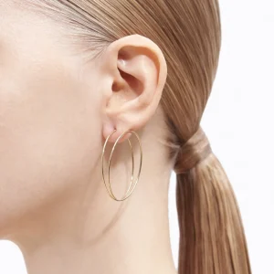 Double Hoop Earring 40^Shihara Outlet