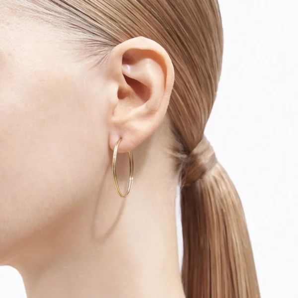 Double Hoop Earring 30^Shihara Outlet