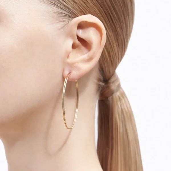 Double Hoop Earring 50^Shihara New