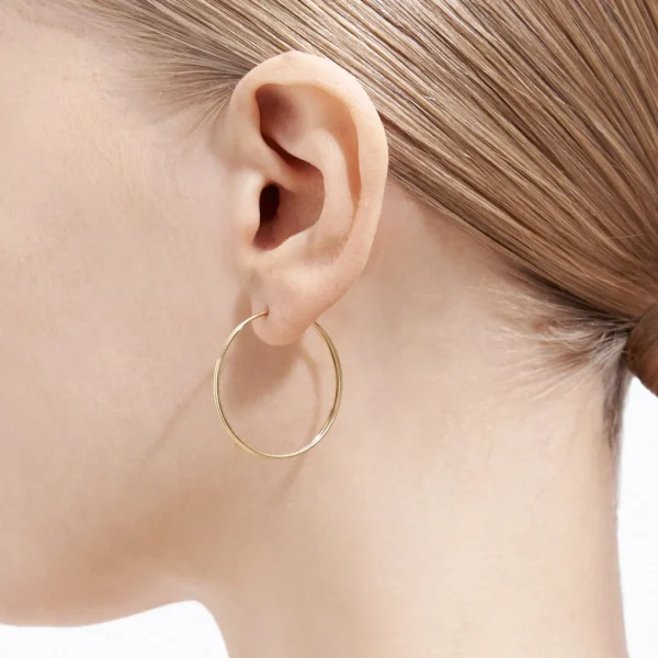 Double Hoop Earring 30^Shihara Outlet