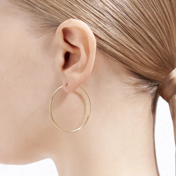 Double Hoop Earring 40^Shihara Outlet
