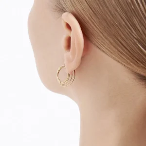 Flat Hoop Earring 01^Shihara Online