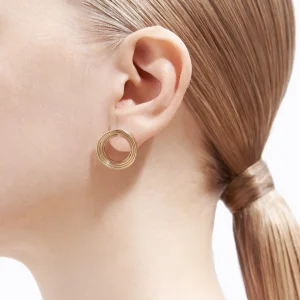 Flat Hoop Earring 01^Shihara Online