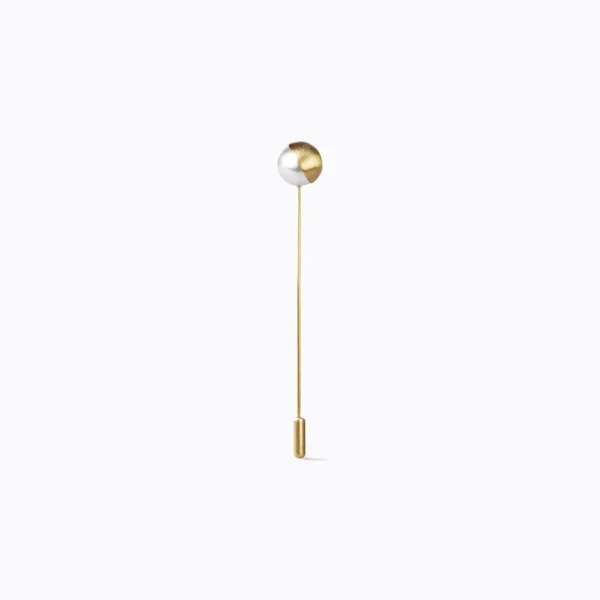 Half Pearl Brooch Pin 135°^Shihara Online
