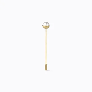 Half Pearl Brooch Pin 0°^Shihara Online