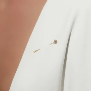 Half Pearl Brooch Pin 180°^Shihara Sale