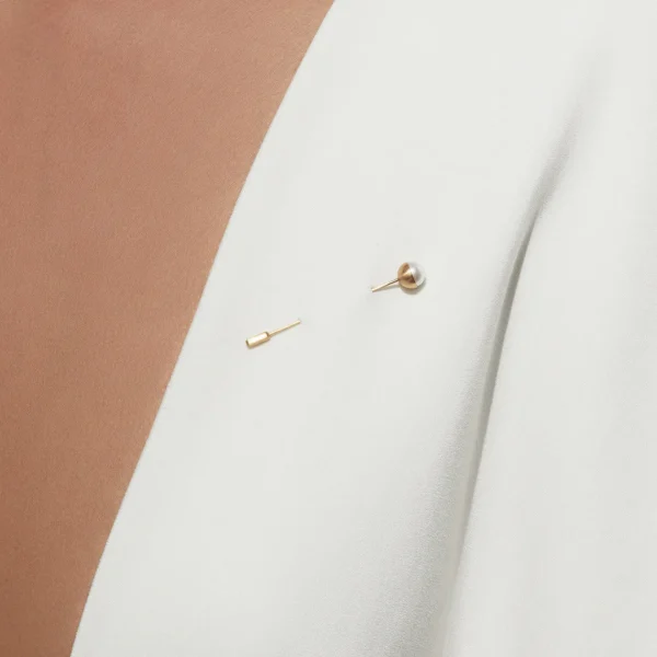 Half Pearl Brooch Pin 0°^Shihara Online