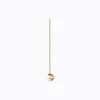 Half Pearl Chain Earring 45°^Shihara Online