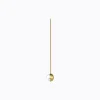 Half Pearl Chain Earring 90°^Shihara Hot