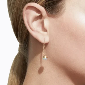 Half Pearl Chain Earring 0°^Shihara New