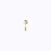 Half Pearl Earring 135°^Shihara Online