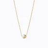 Half Pearl Necklace 45°^Shihara New