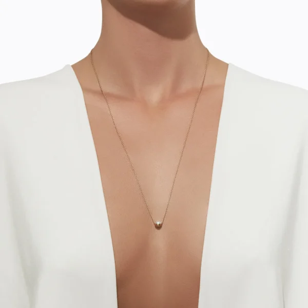 Half Pearl Necklace 0°^Shihara Fashion