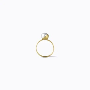 Half Pearl Ring 45°^Shihara Outlet