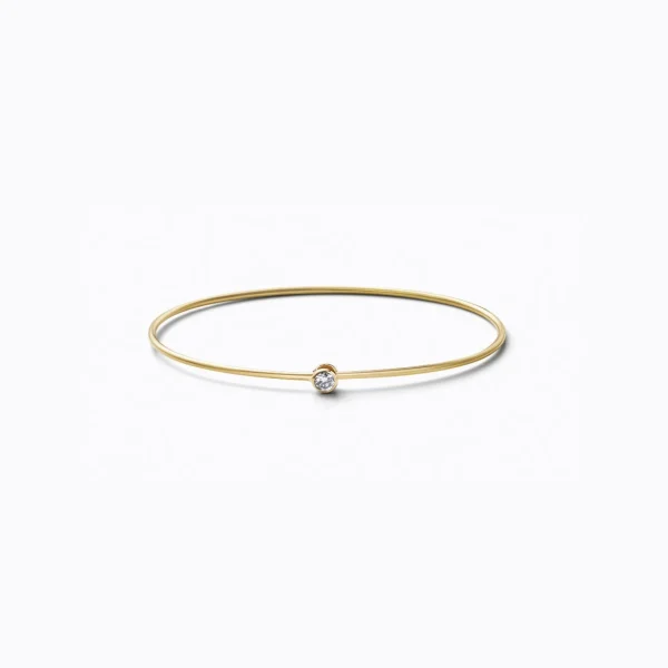 One-Stone Hoop Bracelet^Shihara Best