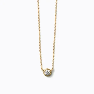 One-Stone Necklace 03^Shihara Fashion