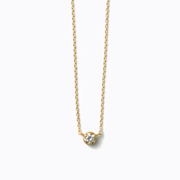 One-Stone Necklace 02^Shihara Online