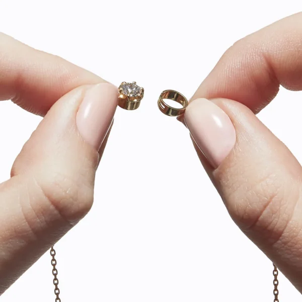 One-Stone Necklace 04^Shihara Fashion