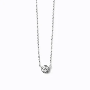 One-Stone Necklace 04^Shihara Fashion