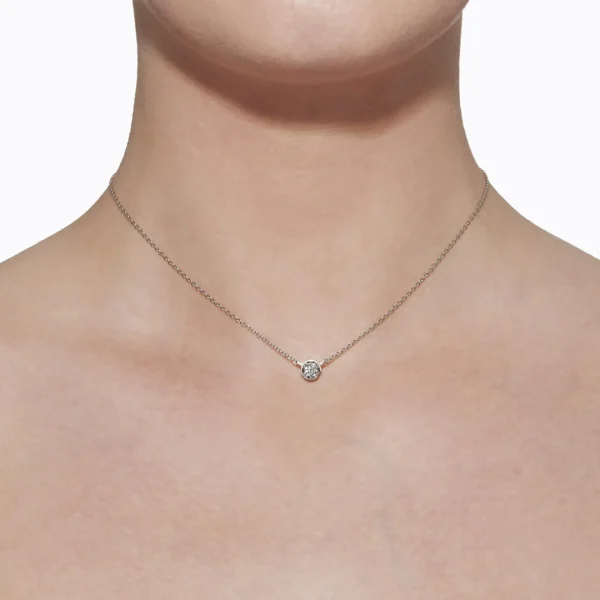 One-Stone Necklace 03^Shihara Fashion