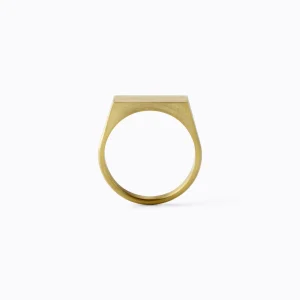 Signet Rectangle Ring L^Shihara Outlet