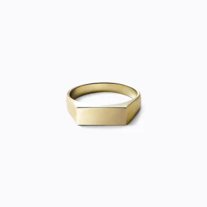 Signet Rectangle Ring S^Shihara Best
