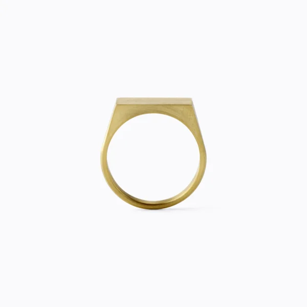 Signet Rectangle Ring S^Shihara Best