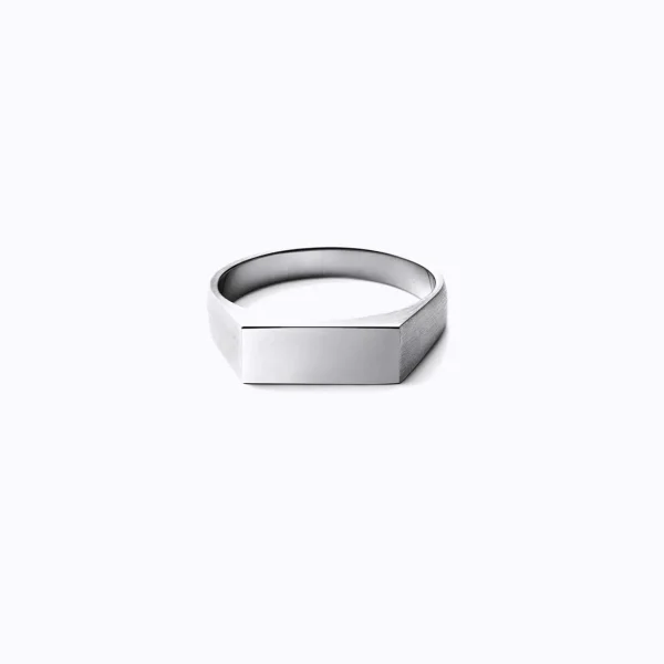 Signet Rectangle Ring S^Shihara Best
